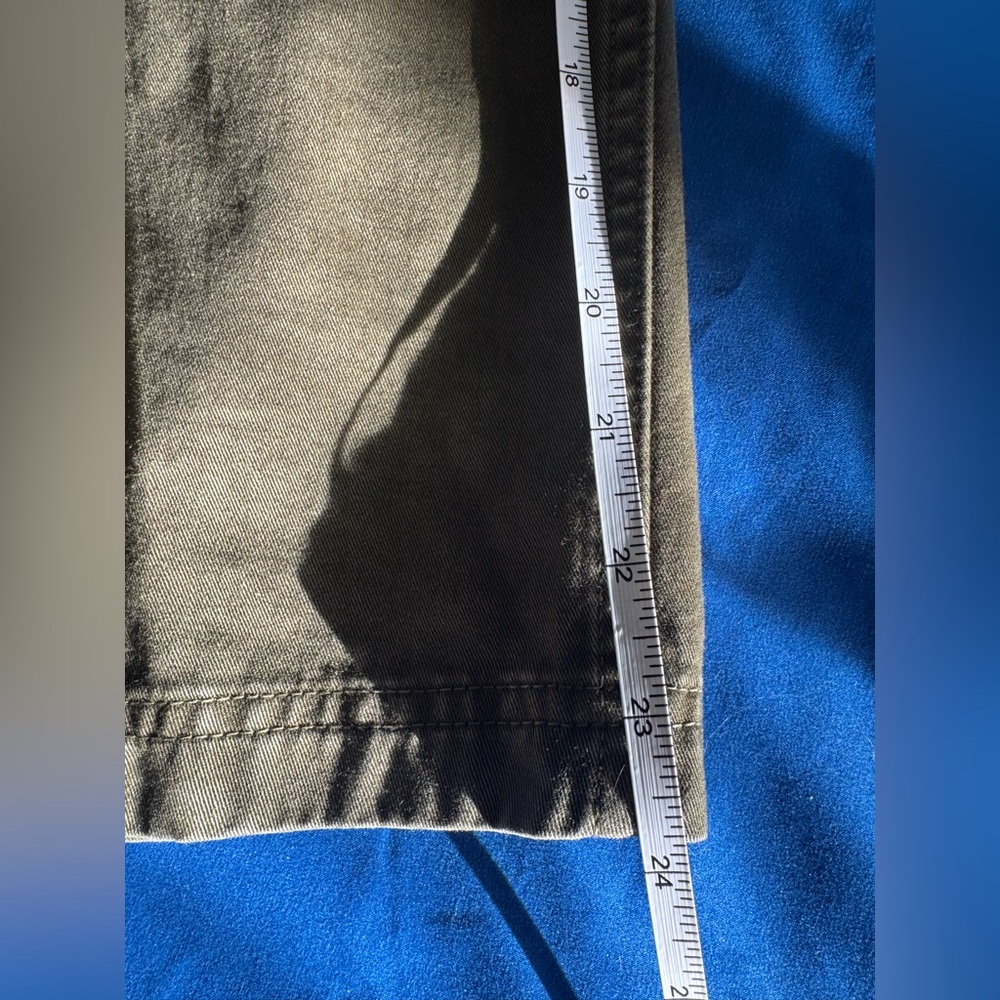 NWOT Garment-Dyed Cargo Midi Skirt / size 25 - Picture 4 of 6